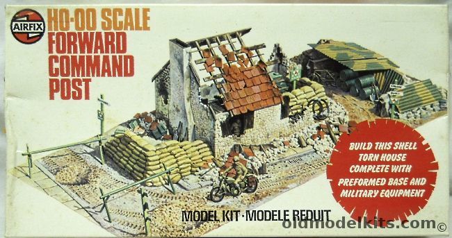 Airfix 1/87 Forward Command Post - HO OO Scale, 04380-5 plastic model kit